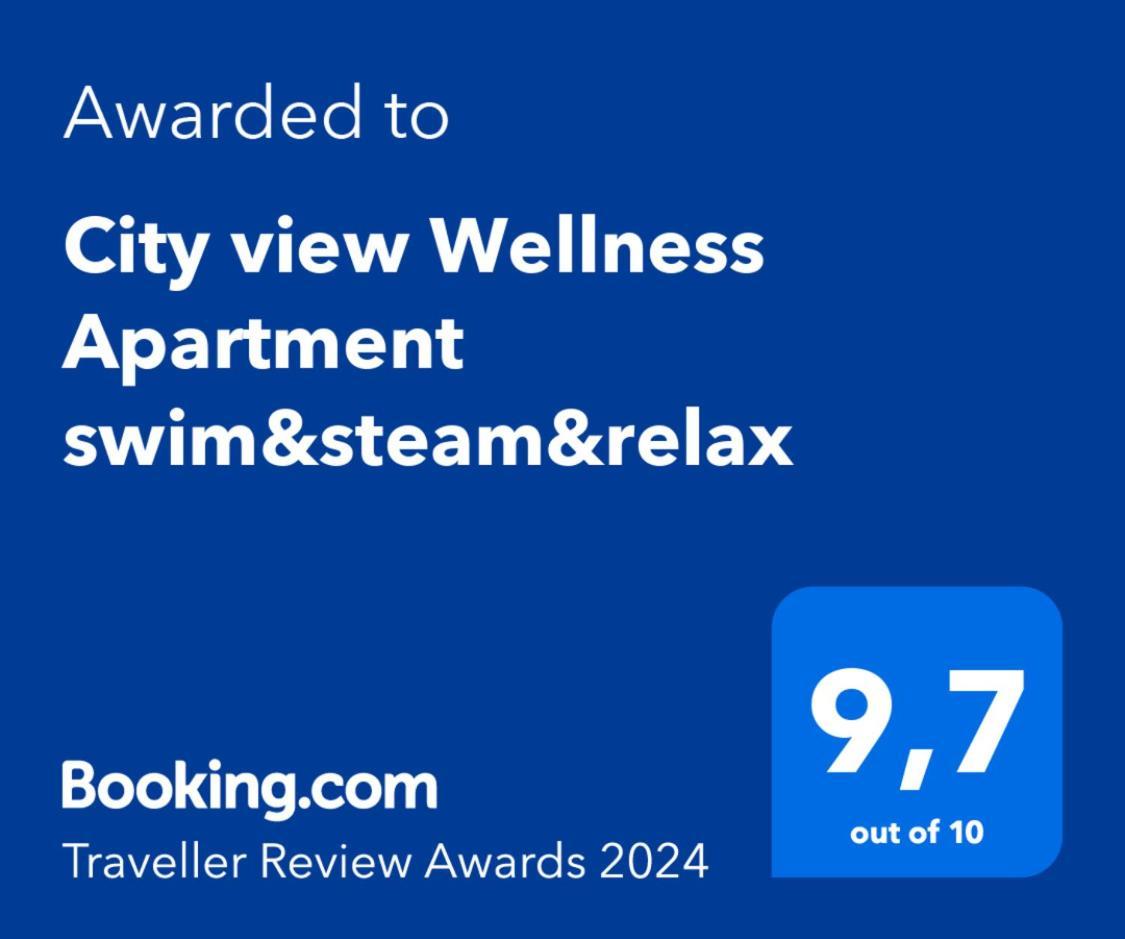 City View Wellness Apartment Swim&Steam&Relax Cracovia Exterior foto